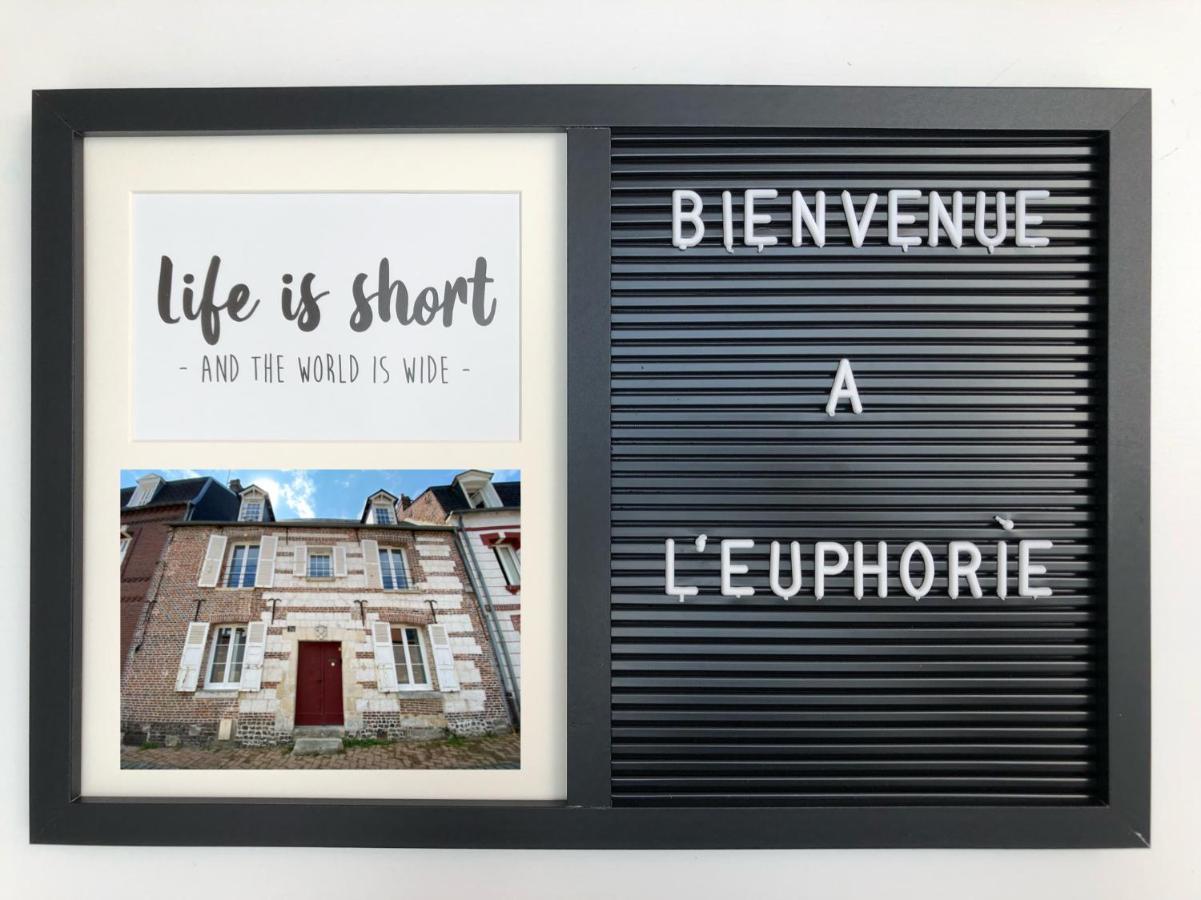 L Euphorie - Maison De Ville De Caractere 7 Minutes De La Mer - Le Treport - Mers Les Bains Eu (Seine-Maritime) Luaran gambar